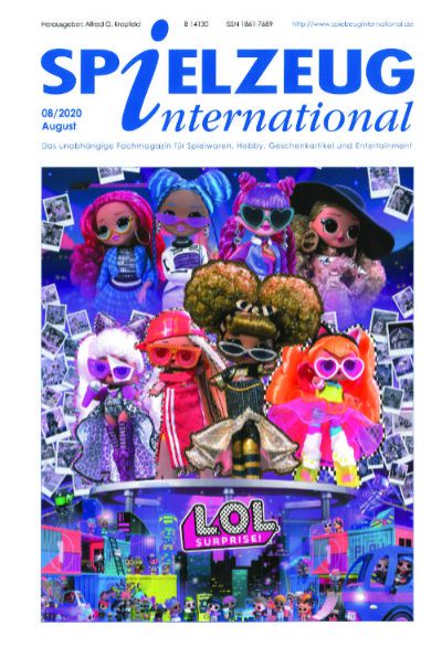 Cover Spielzeug International 08/2020