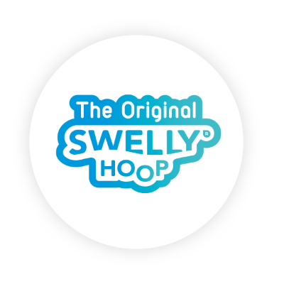 TA Markenkugerl Weiss Swelly Hoop